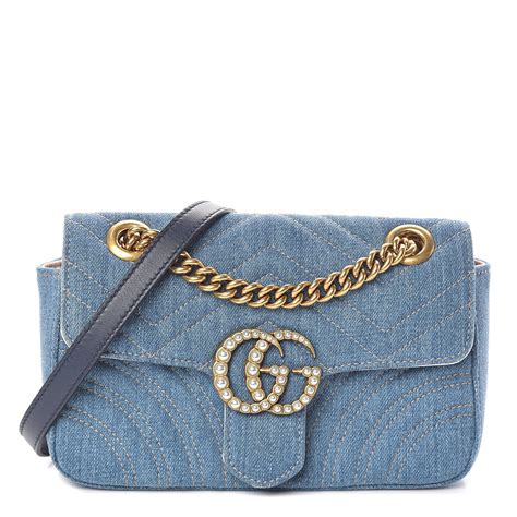 gucci pearl studded bag|Gucci marmont handbags.